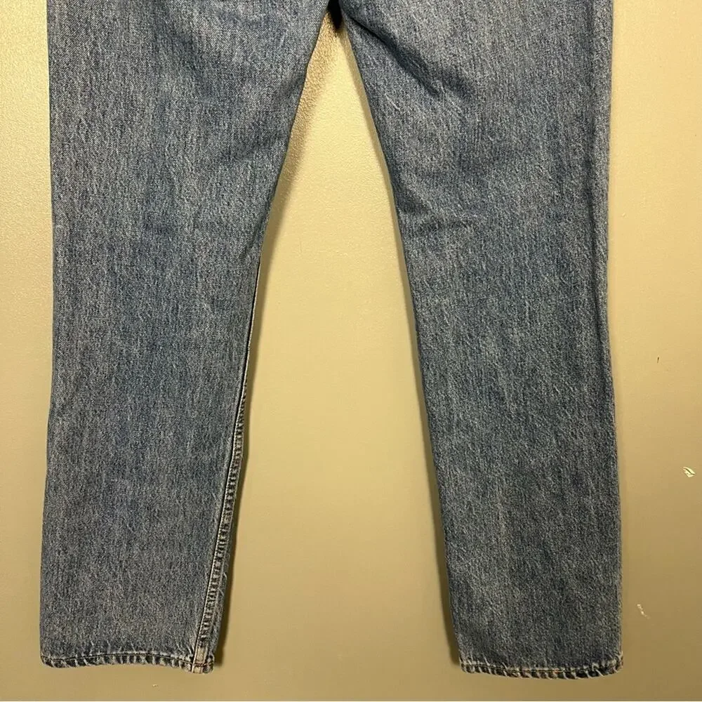 SLVRLAKE Tyler Denim Jeans in Lucky Town Straight Leg 100% Cotton Size 29
